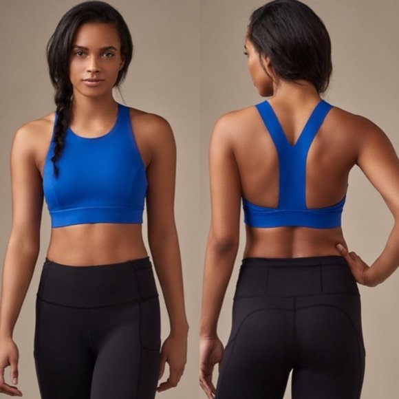 lululemon athletica Other - Free People Fast & Free Bra Jet Stream Blue 8